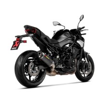 TERMINAL DE ESCAPE DE CARBONO AKRAPOVIC KAWASAKI Z 900 2025 APROBADO