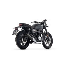 FLECHA OSCURA DE ALUMINIO DEL KIT TERMINAL REBELDE HONDA GB 350 S 2025