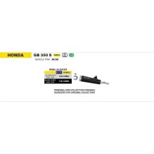FLECHA DE CARGA DE CARGA REBELDE DE ALUMINIO HONDA GB 350 S 2025