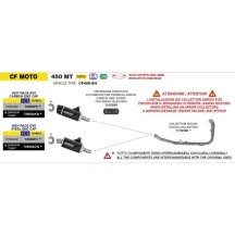 INDY RACE TERMINAL EVO ALUMINIO DARK -INO FLECHA CF MOTOCICLETA 450 M 2025