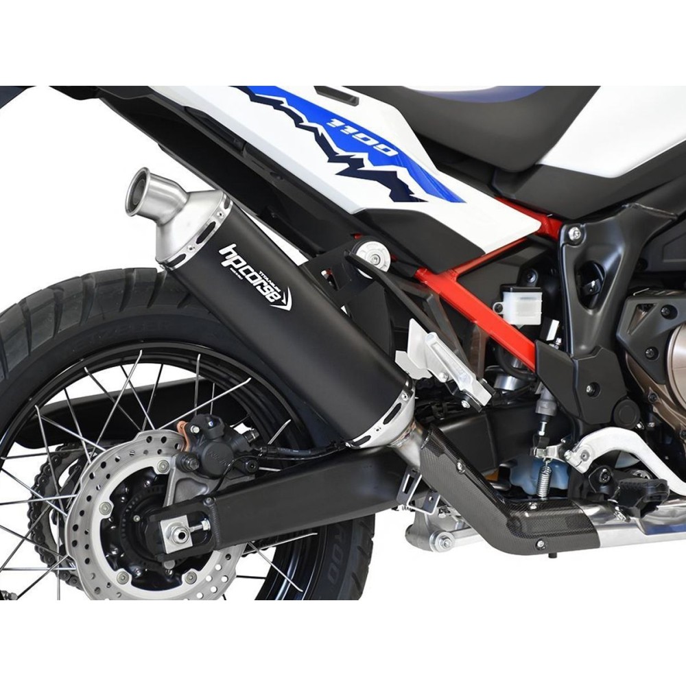 TERMINALE SCARICO SP-1 350 BLACK TITANIUM HP CORSE HONDA CRF 1100L AFRICA TWIN 2020-2024 TERMINALE SCARICO SP-1 350 BLACK TITANIUM HP CORSE HONDA CRF 1100L AFRICA TWIN 2020-2024