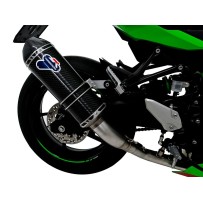 K092SR0140INC SILENCIADOR CARBONO TITANIO NEGRO TERMIGNONI KAWASAKI ZX-4RR 2024-2025