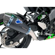 K093SO0640INC SILENCIADOR TITANIO NEGRO RELEVANCE TERMIGNONI CÓNICO KAWASAKI ZX-4RR 24-25
