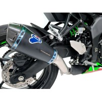 K093SO0640INC SILENCIADOR TITANIO NEGRO RELEVANCE TERMIGNONI CÓNICO KAWASAKI ZX-4RR 24-25