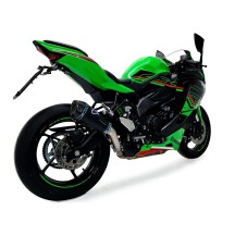 K093SO0640INC SILENCIADOR TITANIO NEGRO RELEVANCE TERMIGNONI CÓNICO KAWASAKI ZX-4RR 24-25