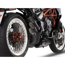 SILENCIADOR DE ESCAPE DARK QD EXHAUST POWERGUN MV AGUSTA DRAGSTER 800 2021-2023