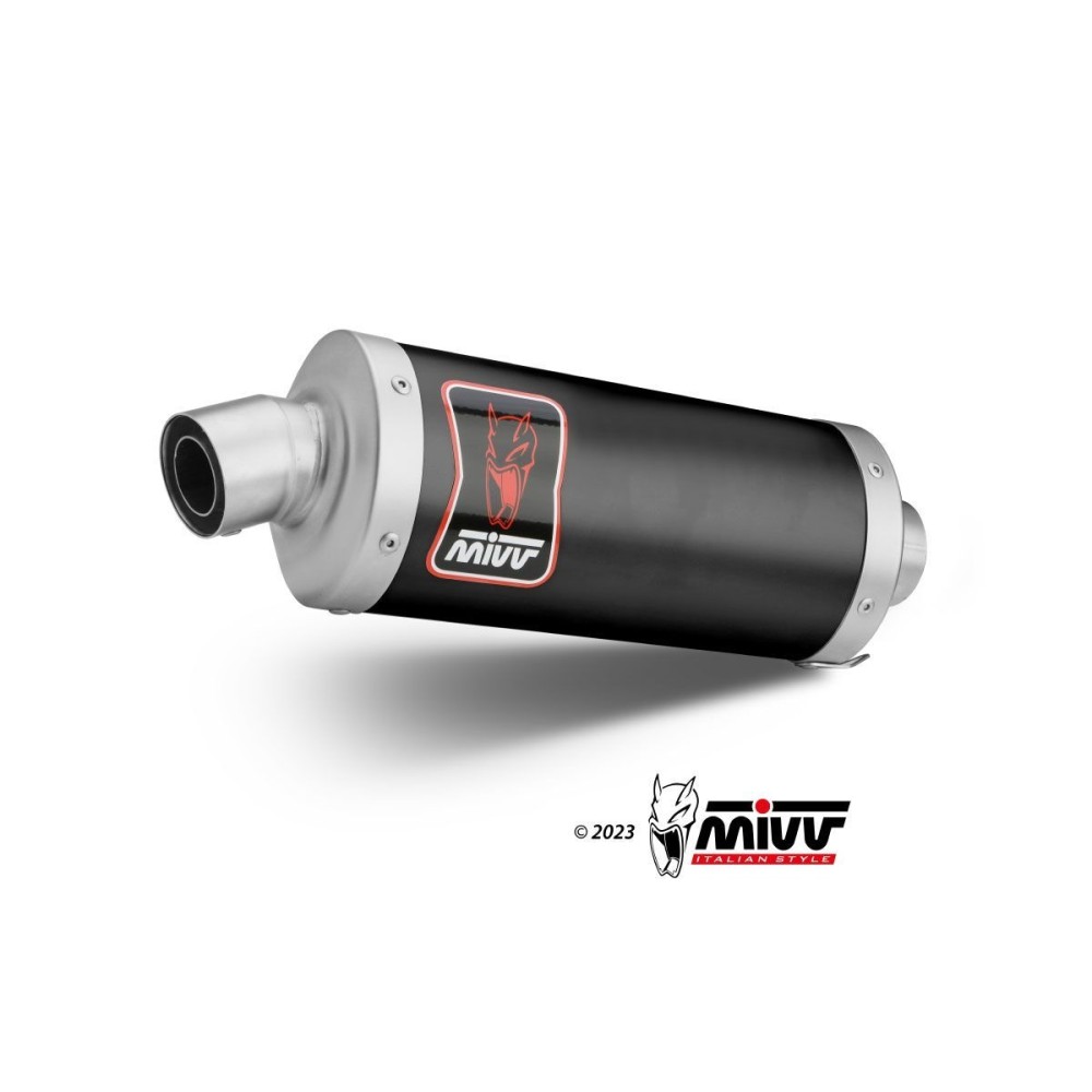 SILENCIADOR MIVV DAKAR ACERO INOXIDABLE NEGRO TRIUMPH TIGER 900 / GT / PRO / RALLY 2024 SILENCIADOR MIVV DAKAR ACERO INOXIDABLE NEGRO TRIUMPH TIGER 900 / GT / PRO / RALLY 2024