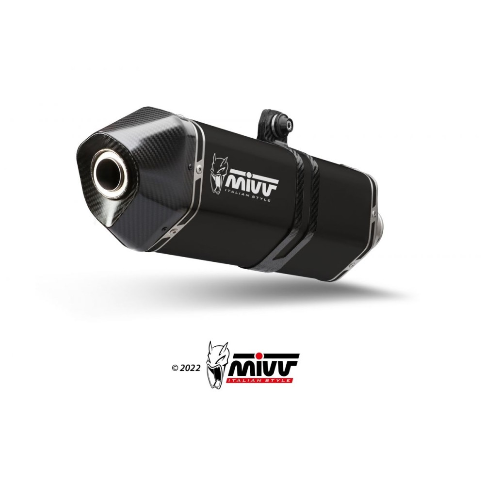 SILENCIADOR MIVV SPORT SPEED EDGE ACERO INOXIDABLE NEGRO TRIUMPH TIGER 900 / GT / PRO / RALLY 2024 SILENCIADOR MIVV SPORT SPEED EDGE ACERO INOXIDABLE NEGRO TRIUMPH TIGER 900 / GT / PRO / RALLY 2024