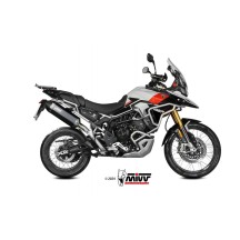 SILENCIADOR MIVV SPORT SPEED EDGE ACERO INOXIDABLE NEGRO TRIUMPH TIGER 900 / GT / PRO / RALLY 2024