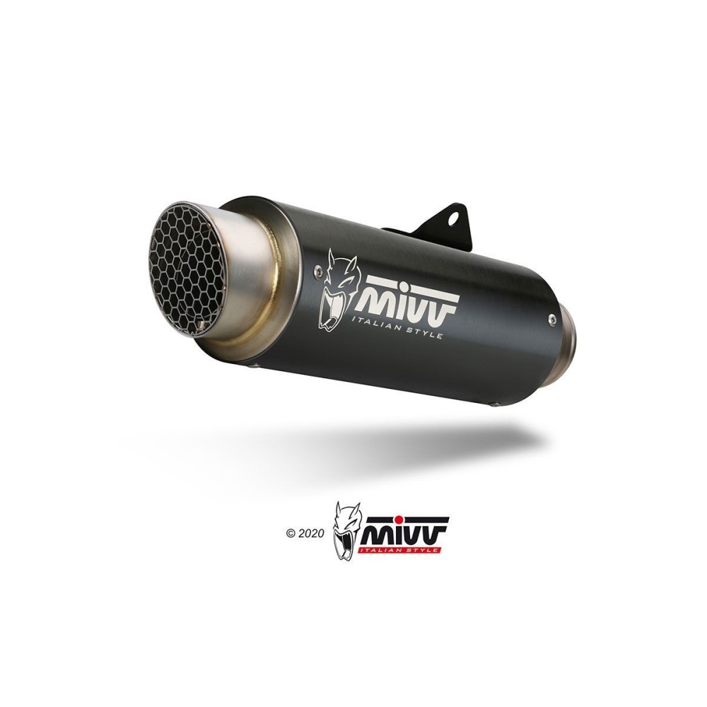 SILENCIADOR MIVV GP PRO RACING ACERO INOXIDABLE NEGRO MOTO GUZZI STELVIO 2024-2025 SILENCIADOR MIVV GP PRO RACING ACERO INOXIDABLE NEGRO MOTO GUZZI STELVIO 2024-2025