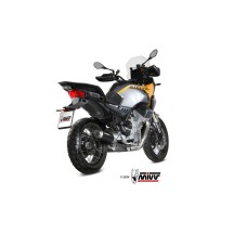 SILENCIADOR MIVV GP PRO RACING ACERO INOXIDABLE NEGRO MOTO GUZZI STELVIO 2024-2025