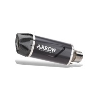 SILENCIADOR ARROW INDY RACE EVO ALUMINIO-CARBONO OSCURO YAMAHA MT-10 2022-2024