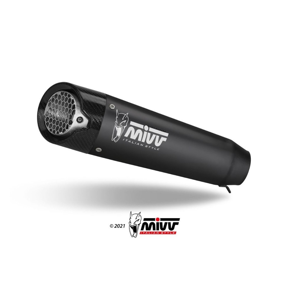 SILENCIADOR MIVV X-M5 ACERO INOXIDABLE NEGRO KTM DUKE 790 2018-2020 SILENCIADOR MIVV X-M5 ACERO INOXIDABLE NEGRO KTM DUKE 790 2018-2020