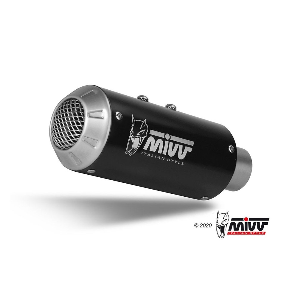 SILENCIADOR MIVV MK3 ACERO INOXIDABLE NEGRO KTM DUKE 790 2018-2020 SILENCIADOR MIVV MK3 ACERO INOXIDABLE NEGRO KTM DUKE 790 2018-2020