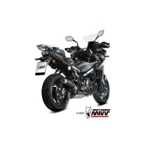 SILENCIADOR GP PRO ACERO INOXIDABLE NEGRO MIVV SUZUKI GSX-S 1000 GX 2024