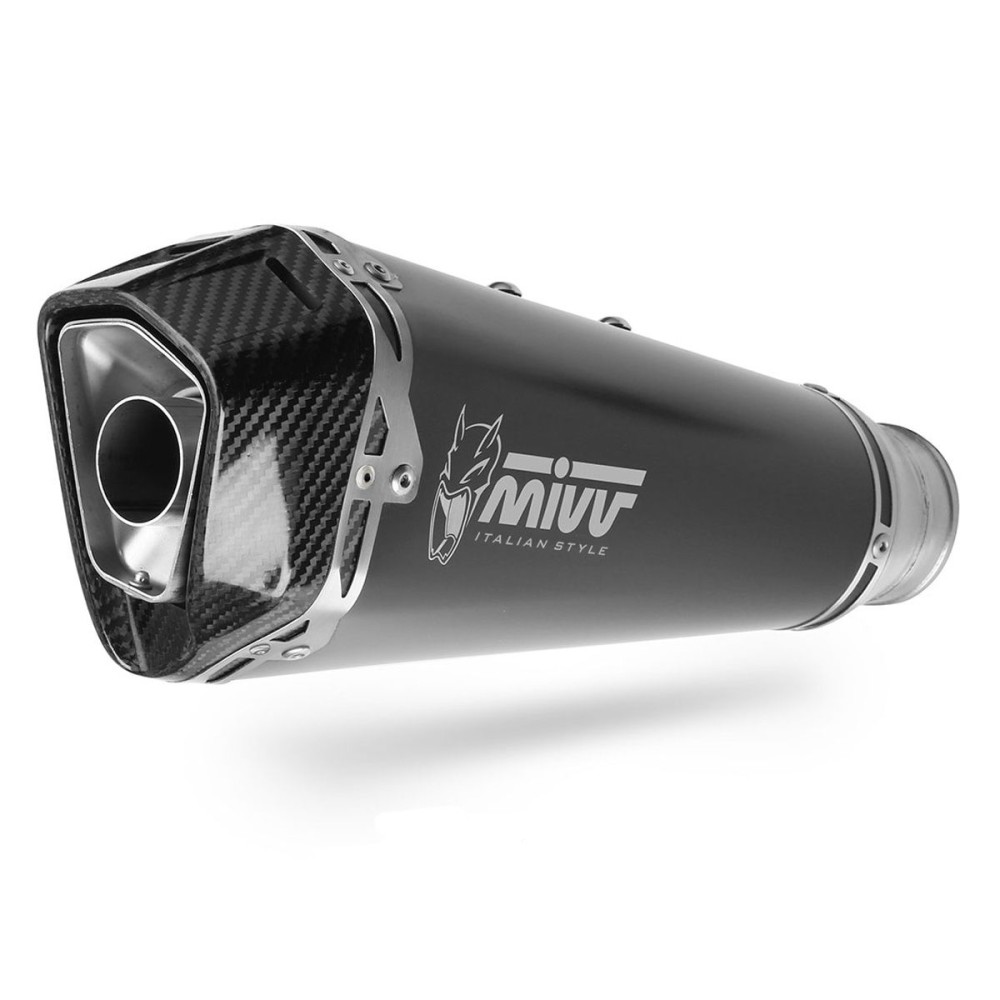 SILENCIADOR DELTA RACE ACERO INOXIDABLE NEGRO MIVV KTM 990 DUKE 2024 SILENCIADOR DELTA RACE ACERO INOXIDABLE NEGRO MIVV KTM 990 DUKE 2024