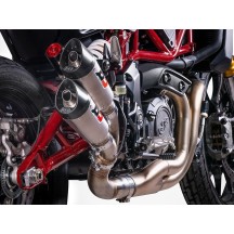 SILENCIADOR DE ESCAPE QD EXHAUST TWIN GUNSHOT INDIAN FTR 1200 2021-2023
