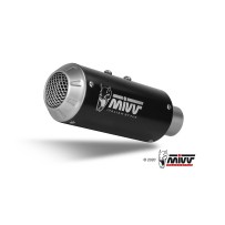 SILENCIADOR MK3 ACERO INOXIDABLE NEGRO MIVV KTM DUKE 390 2024