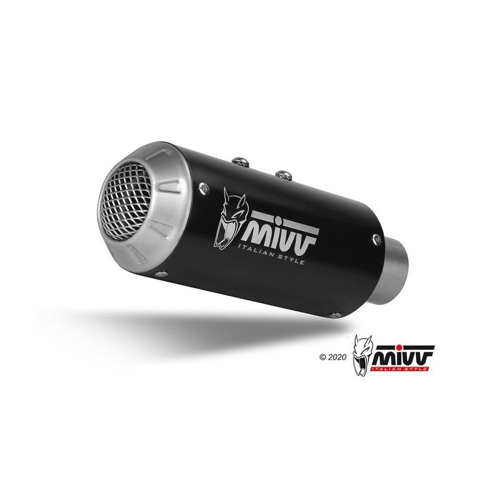 SILENCIADOR MK3 ACERO INOXIDABLE NEGRO MIVV KTM DUKE 390 2024 SILENCIADOR MK3 ACERO INOXIDABLE NEGRO MIVV KTM DUKE 390 2024