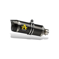 SILENCIADOR DE CARBONO STREET THUNDER ARROW YAMAHA YZF R3 2021-2024