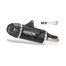 INDY RACE EVO TERMINAL DE FLECHA OSCURA DE ALUMINIO DE ALUMINIO HONDA CB 750 HORNET 2023-2025