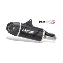 INDY RACE EVO TERMINAL DE FLECHA OSCURA DE ALUMINIO DE ALUMINIO HONDA CB 750 HORNET 2023-2025