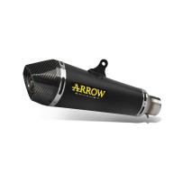 SILENCIADOR ARROW X-KONE OSCURO HONDA MSX 125 GROM 2021-2024