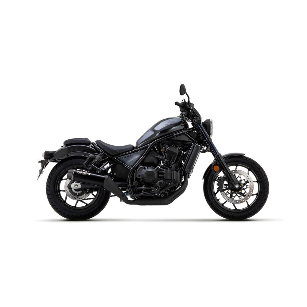 KIT SILENCIADOR EXTREMO CARBONO REBEL ARROW HONDA CMX 1100 REBEL 2021-2024