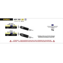 SILENCIADOR INDY RACE DE ALUMINIO DARK ARROW HONDA ADV 350 2022-2024