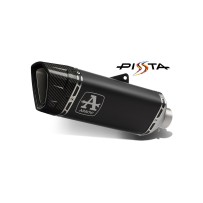 "TRACK" SILENCER ARROW TITANIUM BLACK -INO EU5 APRILIA TUONO V4 1100 2021-2025