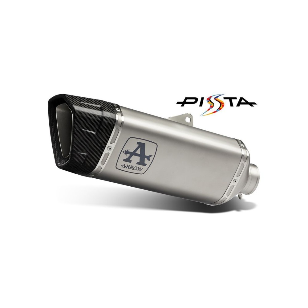 "TRACK" SILENCER ARROW TITANIO-TITANIO APRILIA TUONO V4 1100 2021-2025 "TRACK" SILENCER ARROW TITANIO-TITANIO APRILIA TUONO V4 1100 2021-2025