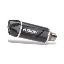 SILENCIADOR INDY RACE EVO ALUMINIO DARK CARBY ARROW HONDA NX 500 2024