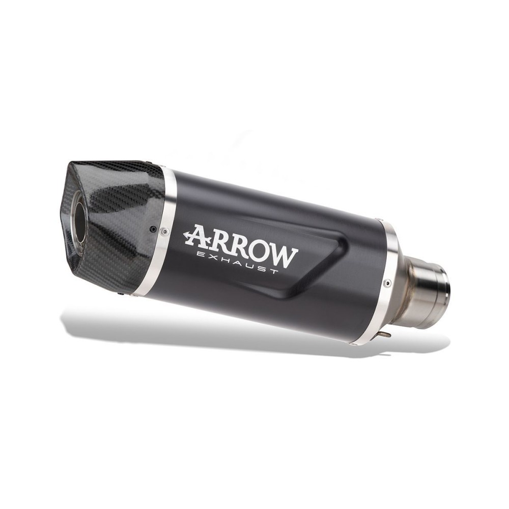 SILENCIADOR INDY RACE EVO ALUMINIO DARK CARBY ARROW HONDA NX 500 2024