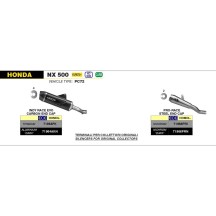 SILENCIADOR PRO RACE NICHROM ARROW HONDA NX 500 2024