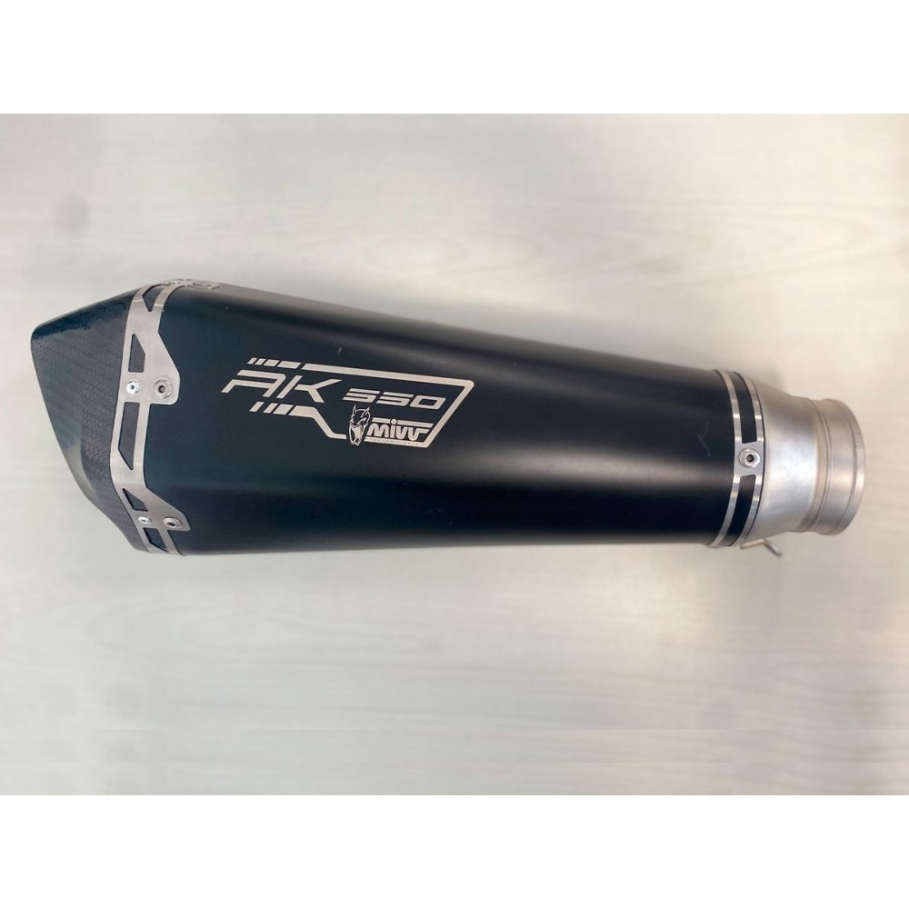 SILENCIADOR MIVV SPORT DELTA RACE ACERO INOXIDABLE NEGRO KYMCO AK550 2017-2019 SILENCIADOR MIVV SPORT DELTA RACE ACERO INOXIDABLE NEGRO KYMCO AK550 2017-2019
