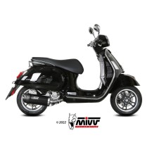 TERMINAL DE MOVER ACERO INOXIDABLE NEGRO MIVV VESPA GTV 300 2023-2024