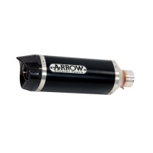 SILENCIADOR DE ALUMINIO DE FLECHA OSCURA-CARBY YAMAHA TRACER 7 2021-2024
