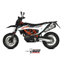 SILENCIADOR MIVV OVAL TITANIO CARBONO KTM 690 ENDURO R 2021-2024