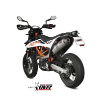 SILENCIADOR MIVV OVAL TITANIO CARBONO KTM 690 ENDURO R 2021-2024