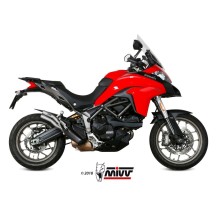 SILENCIADOR MIVV DOBLE PISTOLA ACERO INOXIDABLE DUCATI MULTISTRADA 1200 ENDURO 2016-2018