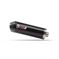 SILENCIADOR MIVV OVAL NEGRO-ACERO INOXIDABLE BENELLI TRK 702 / X 2023-2024