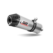 SILENCIADOR MIVV OVALADO ACERO INOX-CARBONO BENELLI TRK 702 / X 2023-2024