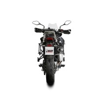 SILENCIADOR MIVV OVALADO ACERO INOX-CARBONO BENELLI TRK 702 / X 2023-2024
