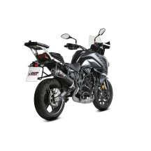 SILENCIADOR MIVV OVALADO CARBONO-CARBONO BENELLI TRK 702 / X 2023-2024