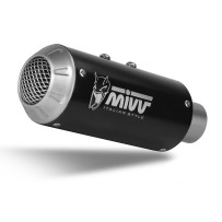 SILENCIADOR MIVV MK3 ACERO INOXIDABLE NEGRO KTM 790 DUKE 2023-2024