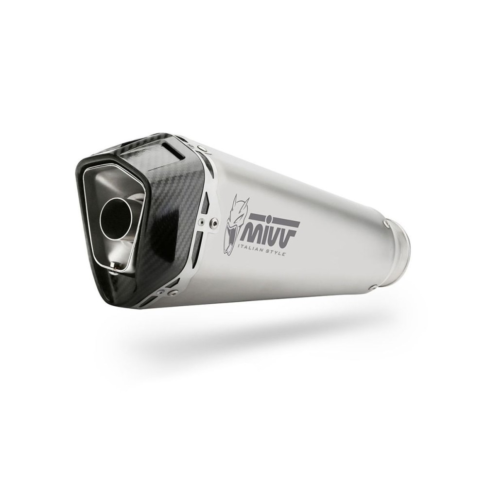 SILENCIADOR MIVV DELTA RACE ACERO INOXIDABLE KTM DUKE 790 2023-2024