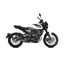 SILENCIADOR MIVV STR-1 ACERO INOXIDABLE NEGRO MOTO MORINI 649 SEIEMMEZZO STR 2022-2024