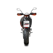 SILENCIADOR MIVV STR-1 ACERO INOXIDABLE NEGRO KTM 690 SMC R 2021-2024