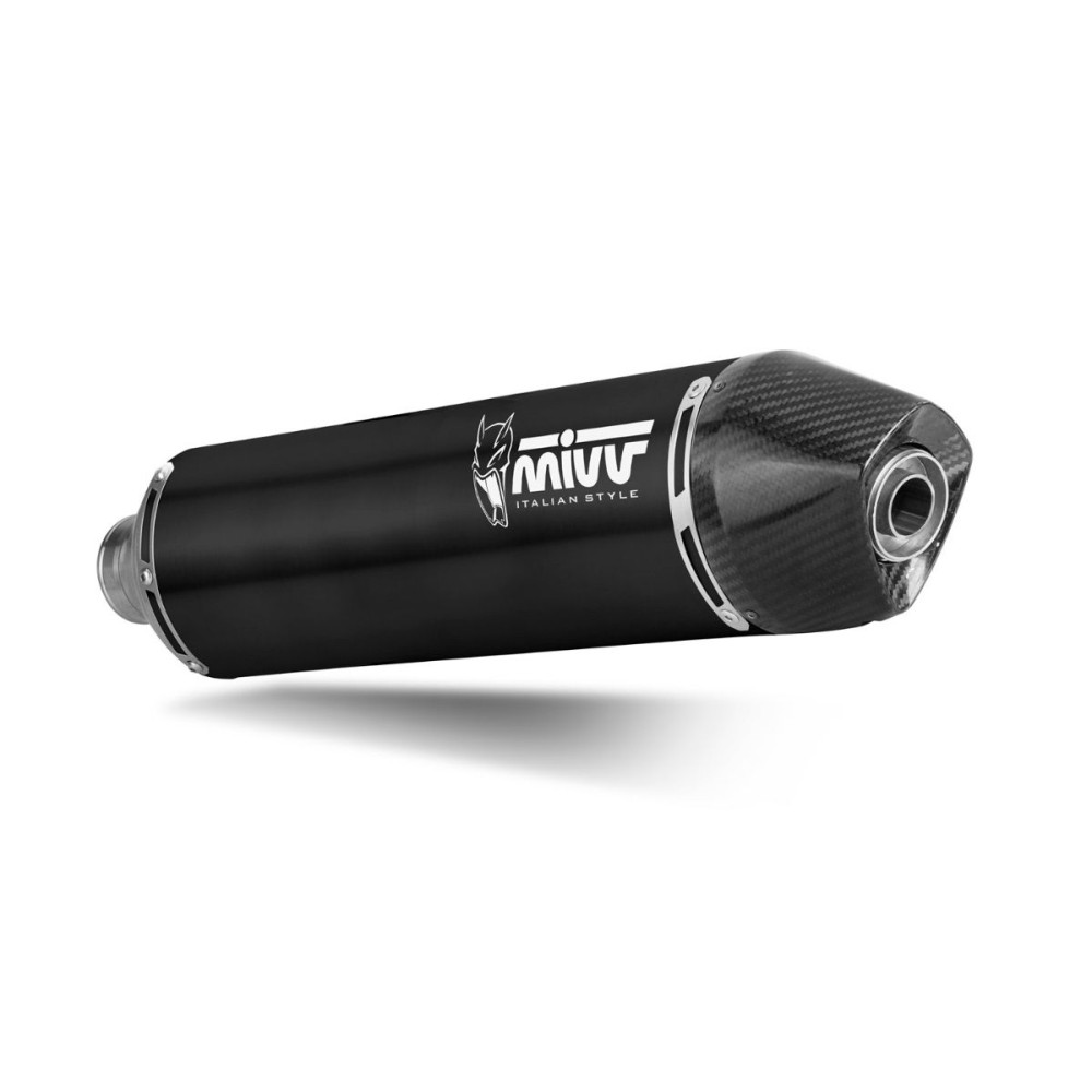 SILENCIADOR MIVV STR-1 ACERO INOXIDABLE NEGRO KTM 690 ENDURO R 2021-2024 SILENCIADOR MIVV STR-1 ACERO INOXIDABLE NEGRO KTM 690 ENDURO R 2021-2024