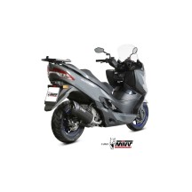 TERMINAL DE MOVER ACERO INOXIDABLE NEGRO MIVV SUZUKI BURGMAN 400 2022-2024
